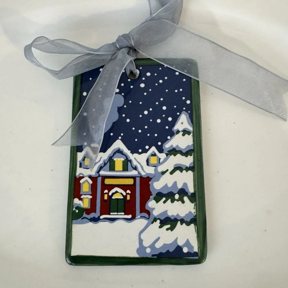 Temp-tations Christmas Winter Holiday Painted Xmas Ornament Temptations‎ Tara